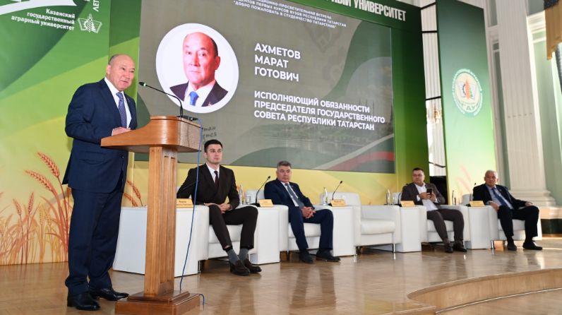 Марат Әхмәтов КДАУ студентларына: «Авыл хуҗалыгы тармагы кадрларга югары таләпләр куя»