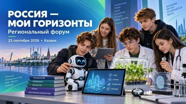 В Казани школьники познакомятся с востребованными профессиями на региональном форуме